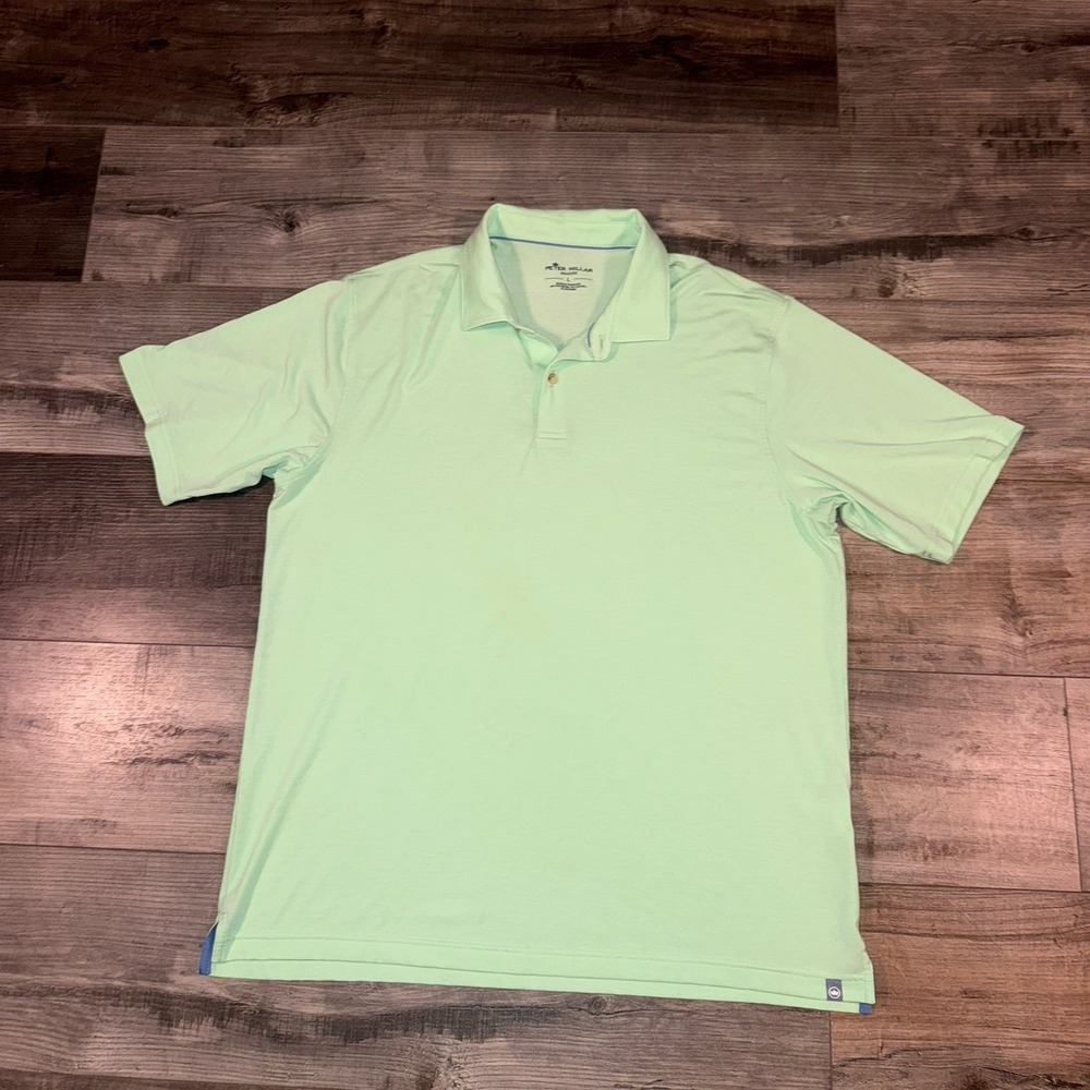 Peter Millar Seaside Polo Shirt Men's Large